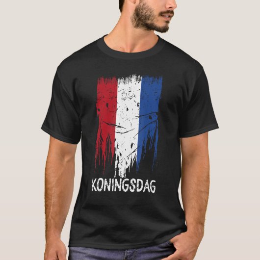 Kingsday T-Shirt Amsterdam Koningsdag Kings Day Ni Tシャツ (正面)
