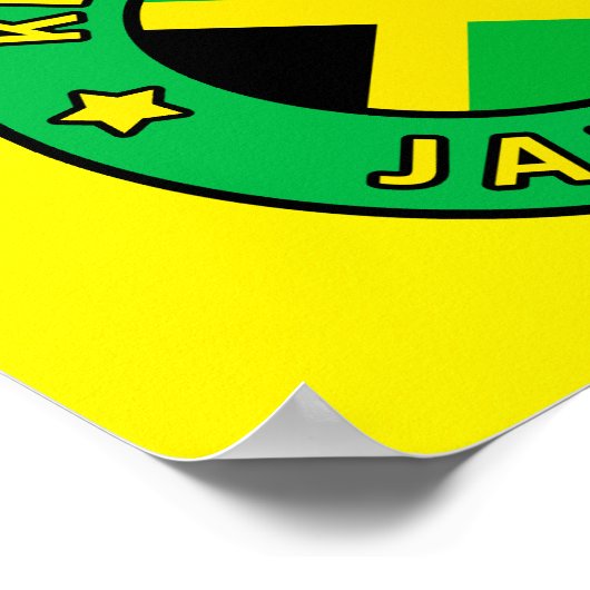 Kingston Jamaica ポスター (角)