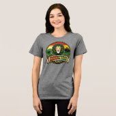 Kingston Jamaica Island Caribbean トライブレンドＴシャツ (正面全面)