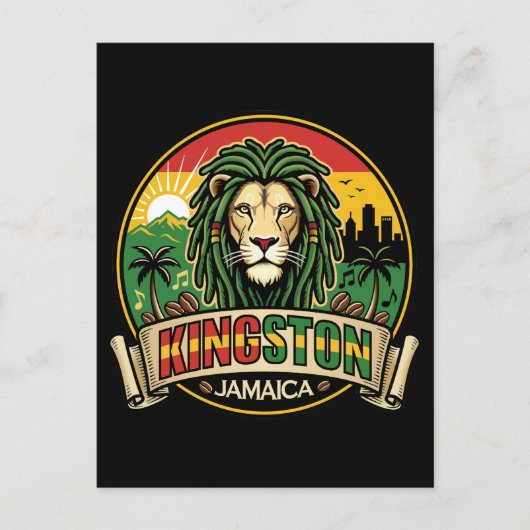 Kingston Jamaica Island Caribbean ポストカード (正面)