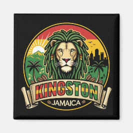 Kingston Jamaica Island Caribbean マグネット