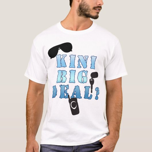 Kiniの大事のTシャツ Tシャツ (正面)