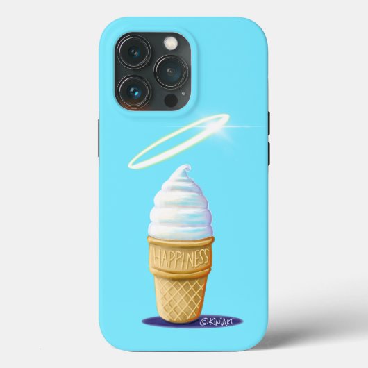 KiniArtアイスクリームコーン Case-Mate iPhoneケース (裏面)