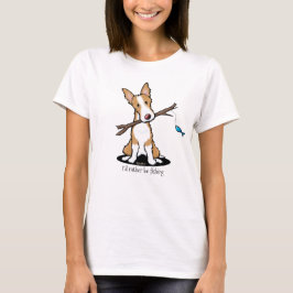 KiniArtイビザンハウンド愛犬家Tシャツ Tシャツ