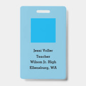 KiniArtウェスティーIDバッジ バッジ (裏面)