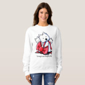 KiniArtギフト最高のWestities Sweatshirt スウェットシャツ (正面フル)