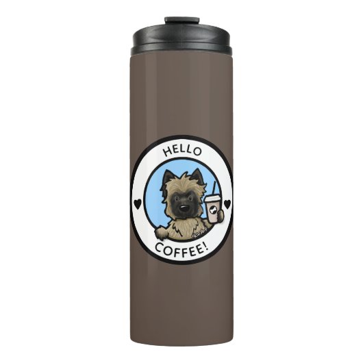 KiniArtコーヒーケアンサーマルタンブラー タンブラー (正面)