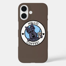 KiniArtコーヒースコットランドのケースメイトiPhoneケース iPhone 16ケース