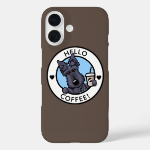 KiniArtコーヒースコットランドのケースメイトiPhoneケース iPhone 16ケース