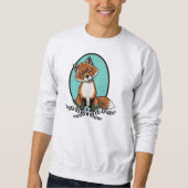 KiniArtスイートキツネTシャツスウェットシャツ スウェットシャツ (正面)