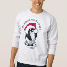 KiniArtチ日本のンChin ChristmasSweatshirt