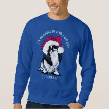 KiniArtチ日本のンChin ChristmasSweatshirt