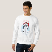 KiniArtチ日本のンChin ChristmasSweatshirt スウェットシャツ (正面フル)