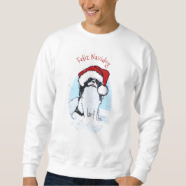 KiniArtチ日本のンChin ChristmasSweatshirt スウェットシャツ