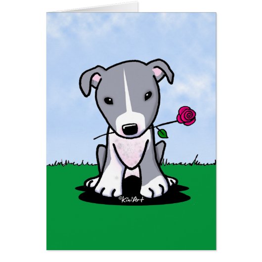 KiniArtピットアクスピットブル犬 (正面)