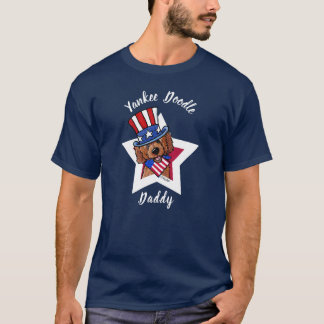 KiniArtレッドヤンキードードルダディTシャツ Tシャツ