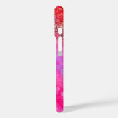 KiniArt抽象芸術ピンク&金ゴールドiPhoneケース Case-Mate iPhoneケース (裏面 / 左)