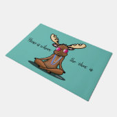 KiniArt瞑想ムース ドアマット (アングル)