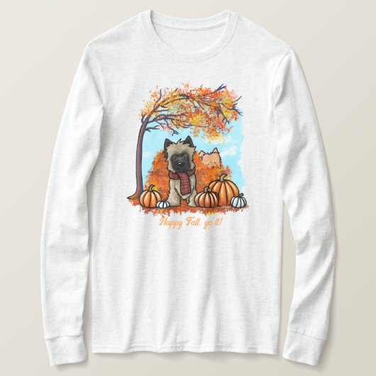 KiniArt秋カーンテリアTシャツ Tシャツ (デザイン正面)
