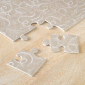 KiniArt薄紫焼きローラーバード ジグソーパズル (側面)