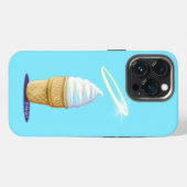 KiniArt アイスクリーム コーン iPhoneケース (裏面横)