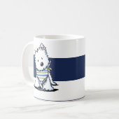 KiniArt ウェスティー ネイバルマグ コーヒーマグカップ (正面左)