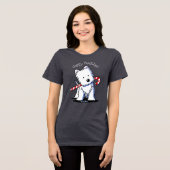 KiniArt キャンディケーン ウェスティ トライブレンドTシャツ (正面全面)