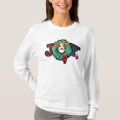 KiniArt クリスマスのブリタニー Tシャツ (正面)