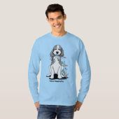 KiniArt クリスマスパーティドゥードル Tシャツ (正面フル)