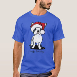 KiniArt クリスマスフレンチTシャツ Tシャツ