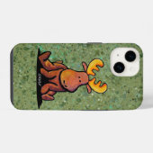 KiniArt グルービーなムース iPhoneケース (裏面横)