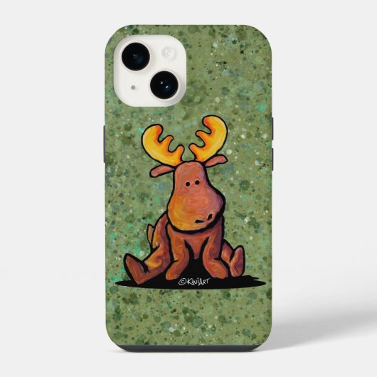 KiniArt グルービーなムース iPhoneケース (裏面)