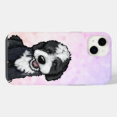 KiniArt バーナドゥードル iPhoneケース (裏面横)