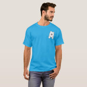 KiniArt ポケットサモエドTシャツ Tシャツ (正面フル)