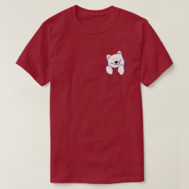 KiniArt ポケットパピー アメリカンエスキモー Tシャツ