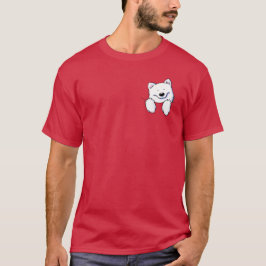 KiniArt ポケットパピー アメリカンエスキモー Tシャツ