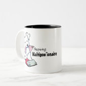 KiniArt マルチプー ツートーンマグカップ (正面左)