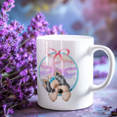 KiniArt ヨーキ― コケッティ デザイン コーヒーマグカップ