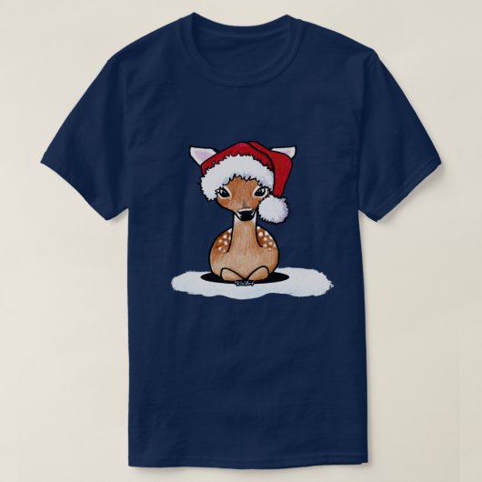KiniArt 鹿 Tシャツ (デザイン正面)