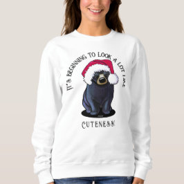 KiniArt Bear Cub Christmas Sweatshirt スウェットシャツ