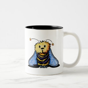 KiniArt Bee 2トーンコーヒーマグ ツートーンマグカップ