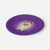 KiniArt Bella Pom ペーパープレート (アングル)