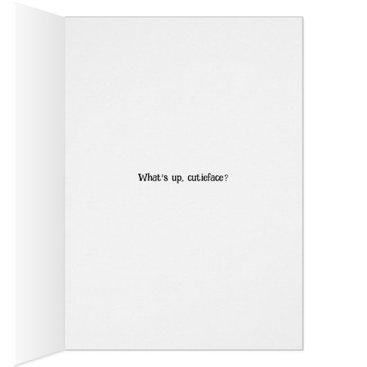 KiniArt Bichon Friseカード (内側 (右))