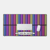 KiniArt BOOK LOVER DESK Mat デスクマット (キーボード&マウス)