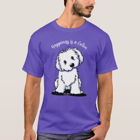 KiniArt Coton de Tulear Tシャツ (正面)