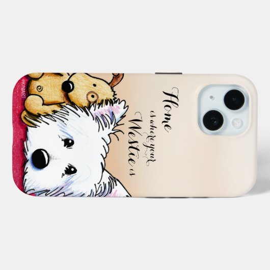 KiniArt DittoとPudge Case-Mate iPhoneケース (裏面 (横))