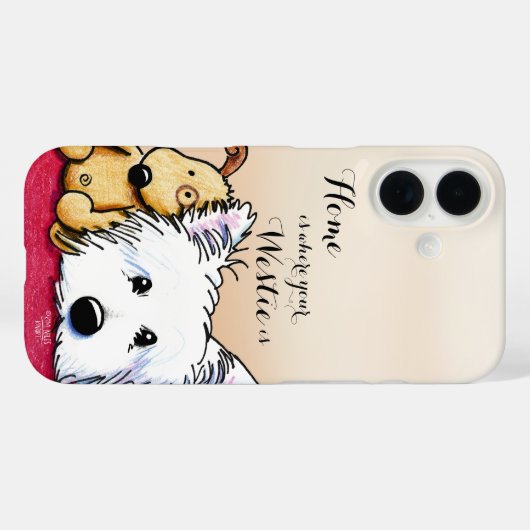 KiniArt DittoとPudge Case-Mate iPhoneケース (裏面 (横))