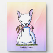 KiniArt Dolly Llama フォトプラーク (正面)