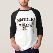 KiniArt DoodlesロックTシャツ Tシャツ (正面)