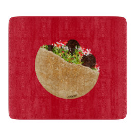 KiniArt Falafelサンドイッチ カッティングボード